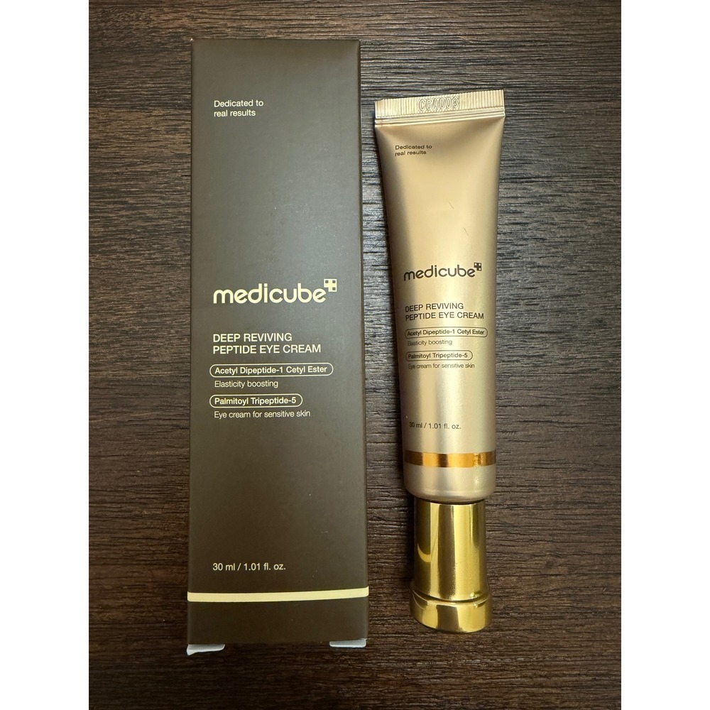 Medicube Deep Reviving Peptide Eye Cream 30ml 1.01 fl oz Elasticity Boosting NEW